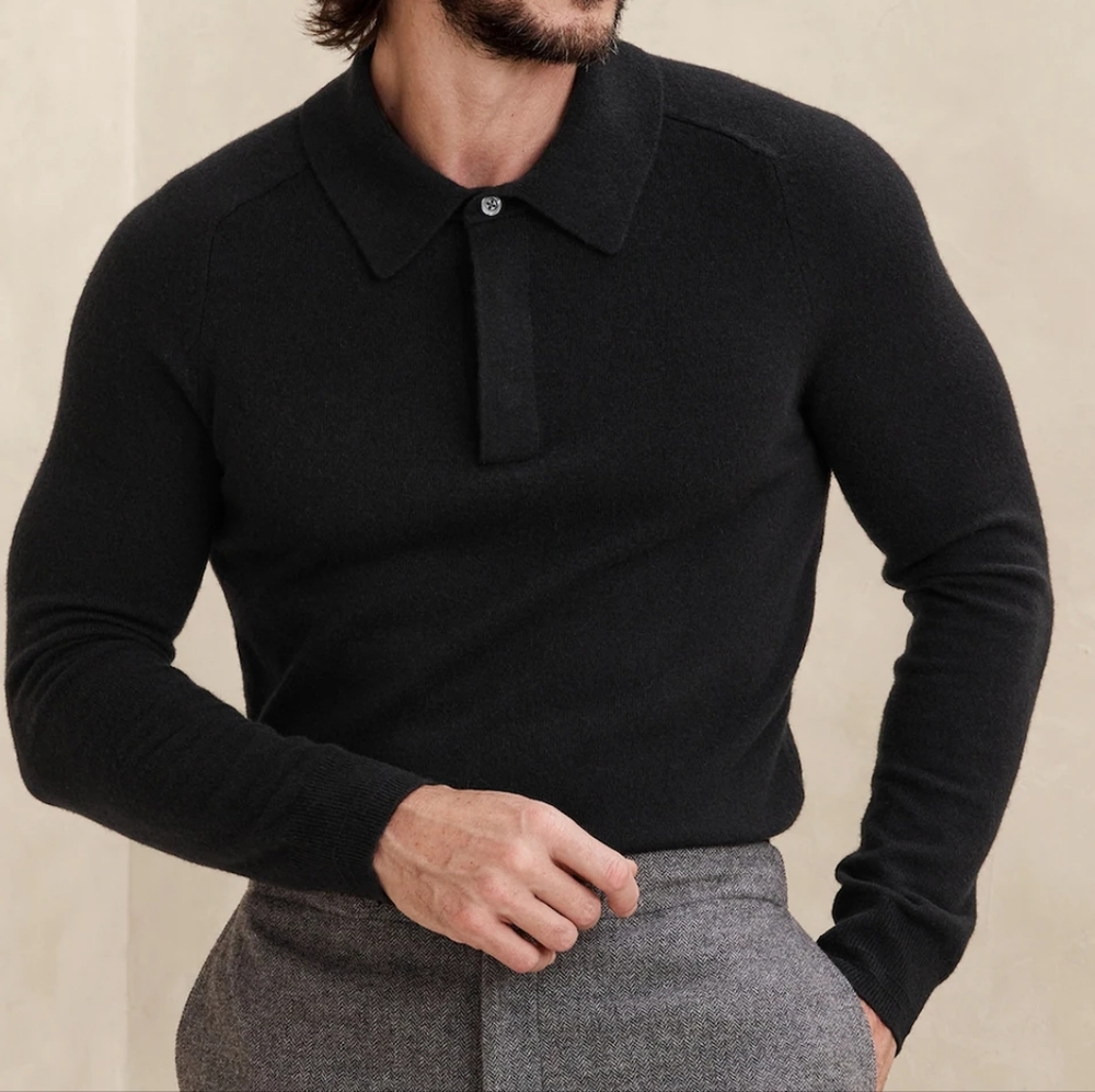 VIAGGIO CASHMERE SWEATER POLO